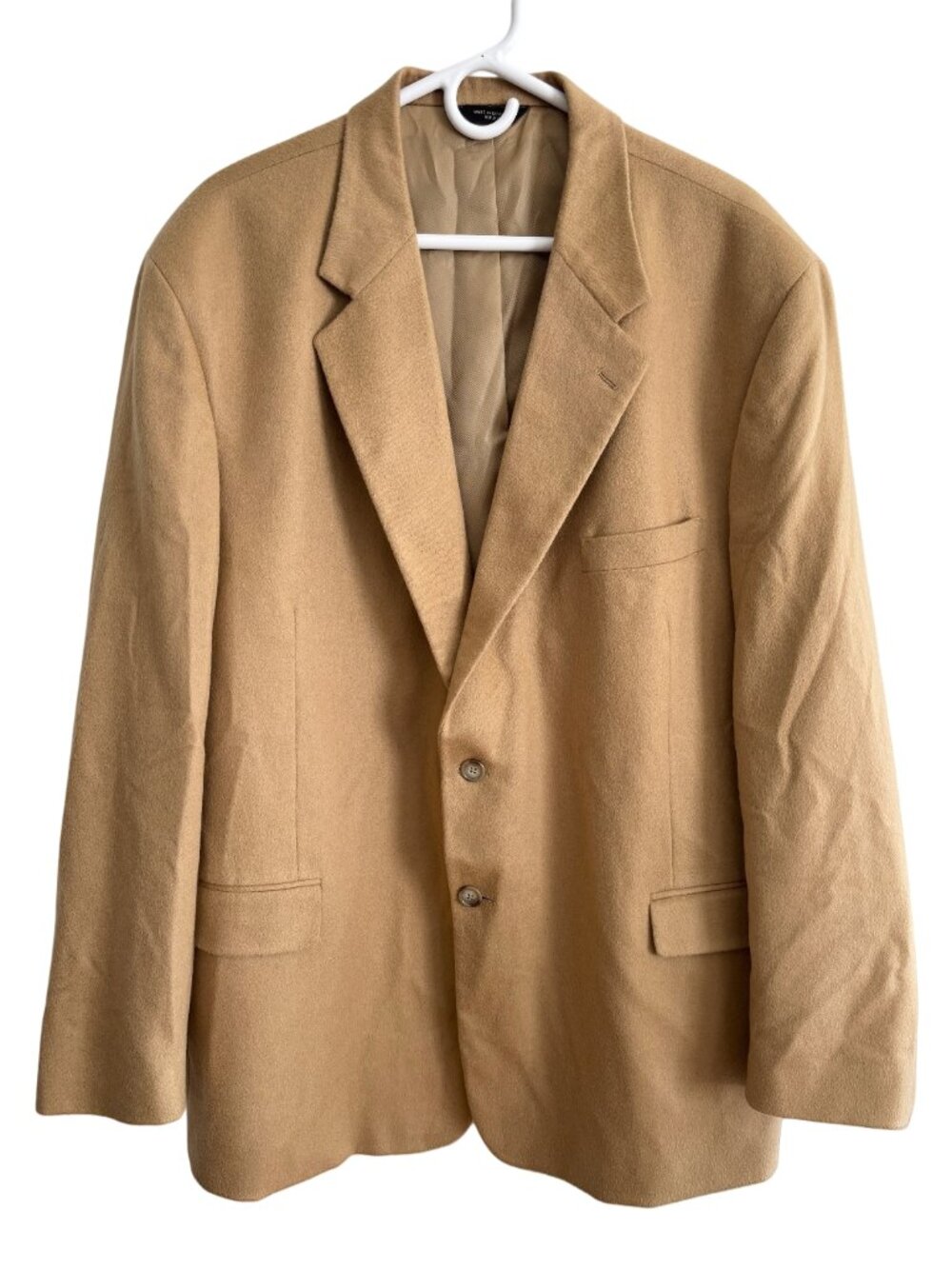 LORD & TAYLOR 100% Cashmere Sport Coat Blazer Jacket in Camel  MEN'S 48